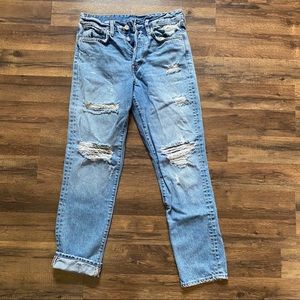 H&M vintage fit coupe denim jeans